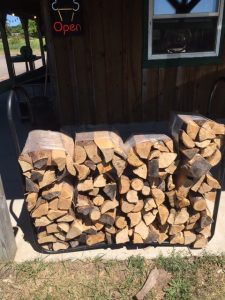 Campfire wood bundles